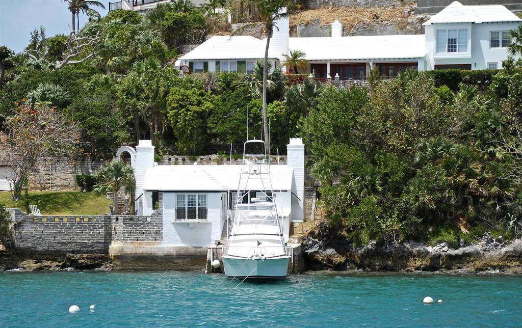 Waterfront mansions - Bermuda - May 24, 2017 © Richard Gladwell www.photosport.co.nz